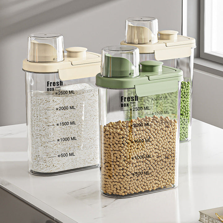 Transform Your Kitchen with the Handheld Sealed Jar Kitchen Storage Box