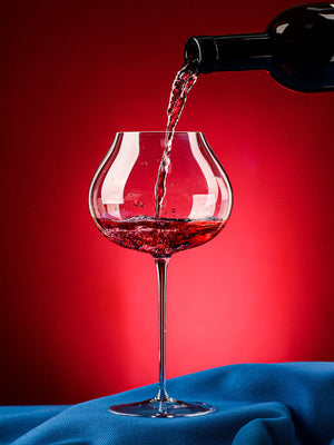 Elevate Your Wine Experience with Rona Crystal Pinot Noir Wine Glass