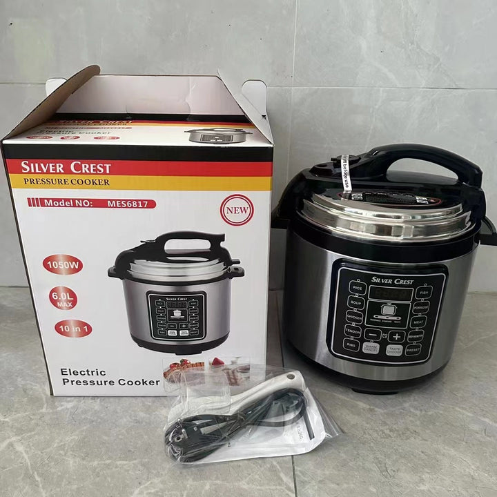 Unlock the Secrets of Effortless Cooking with Our Multifunctional Cooking Stew 6L Automatic Electric Pressure Cooker