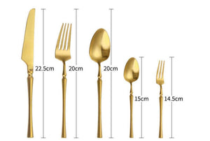 Elevate Your Dining Experience with the Western Cutlery 304 Stainless Steel 5-piece Set