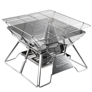 Experience the Joy of Outdoor Cooking with the Foldable Portable BBQ Grill