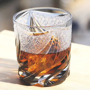 Elevate Your Drinking Experience with Our Hand Carved Crystal Tumbler Glass Set