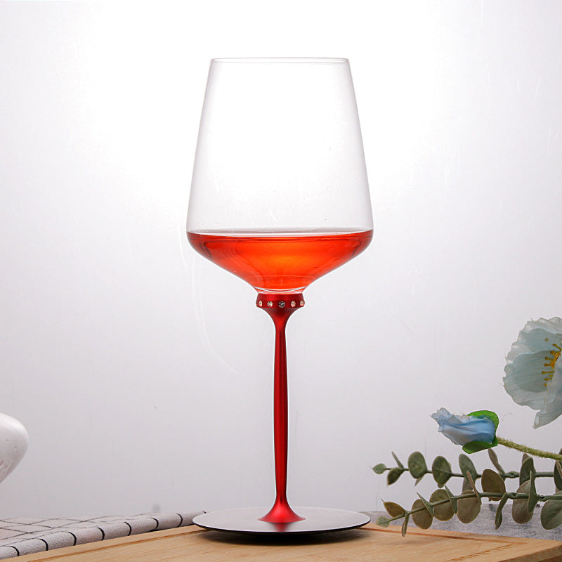 Creative Dancing Crystal Stemmed Glass Goblet