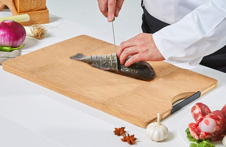 Carbonized Bamboo Cutting Board Household Kitchen Board