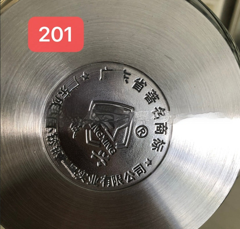 304 Stainless Steel High Pressure Stock Pot Induction Compatible