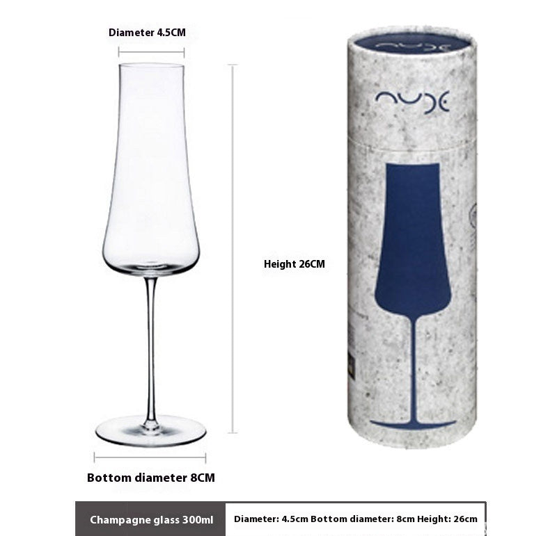 Ultra Thin Crystal European Style Large Goblet Glass