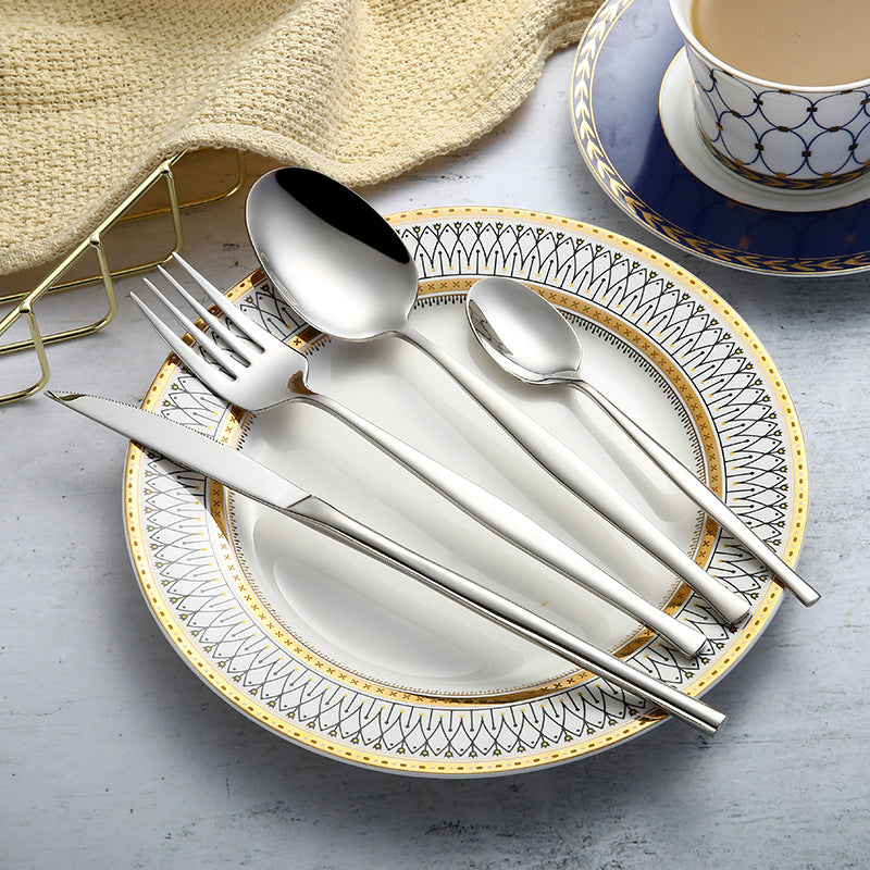304 Stainless Steel Western Cutlery Set Dining Utensils