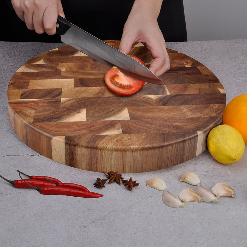 Solid Wood Splicing Cutting Board Kitchen Use