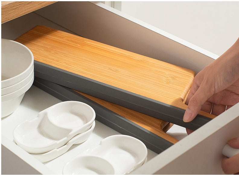 Foldable Bamboo Cutting Board Creative Kitchen Use