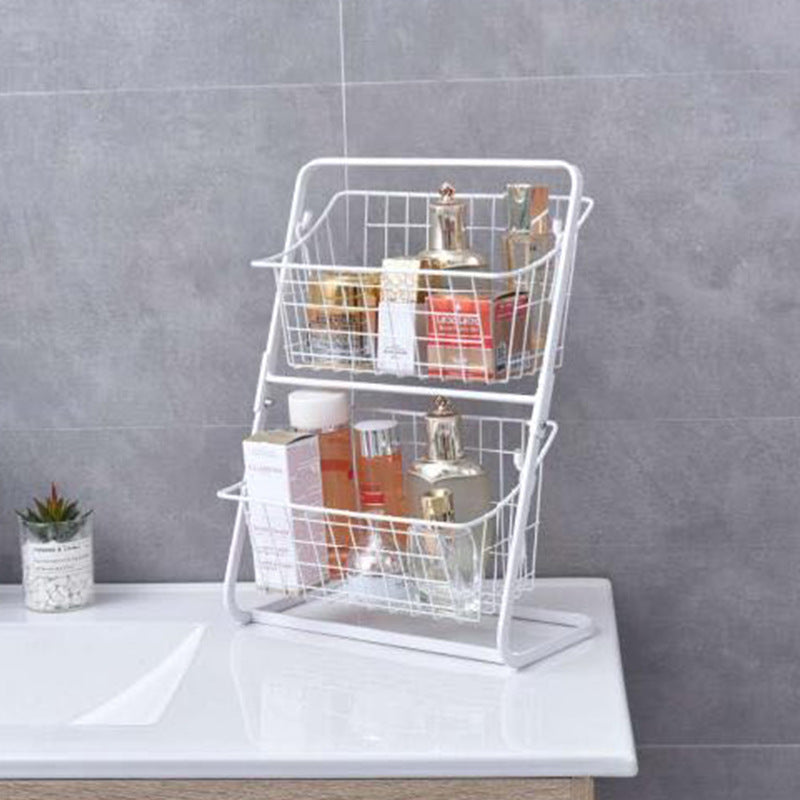 Stainless Steel Kitchen Storage Spice Rack Fruit Organizer Rack