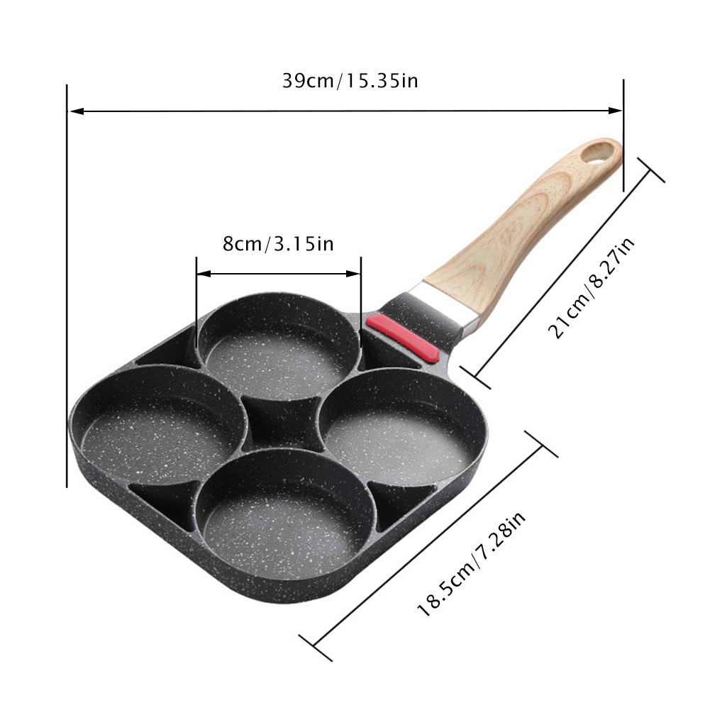 Multifunction Small Egg Burger Frying Pan Omelette Cooker