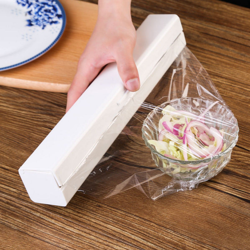 Creative Kitchen Refrigerator Magnet Cling Film Cutter