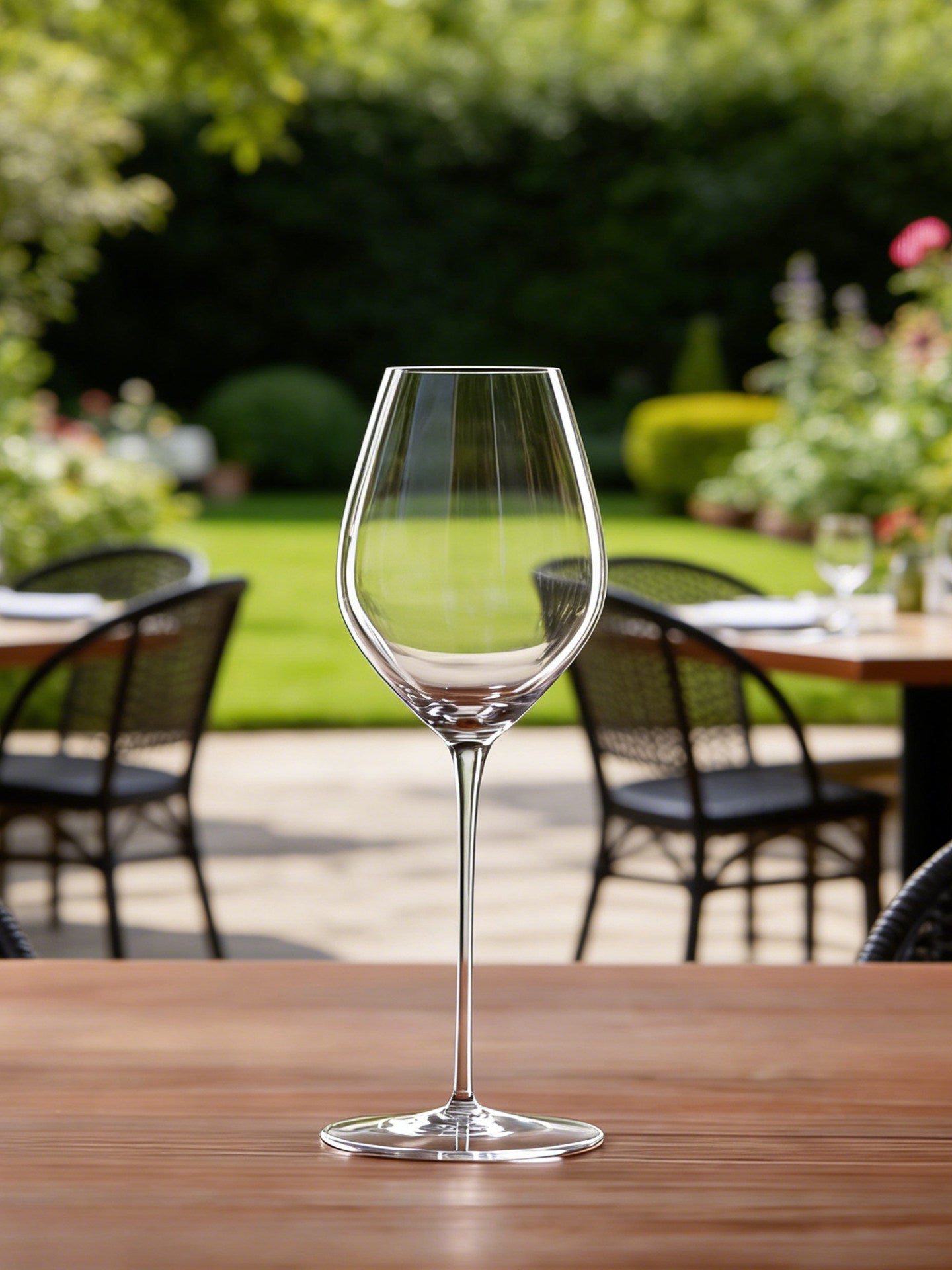 Crystal Stemmed Glass Goblet Set
