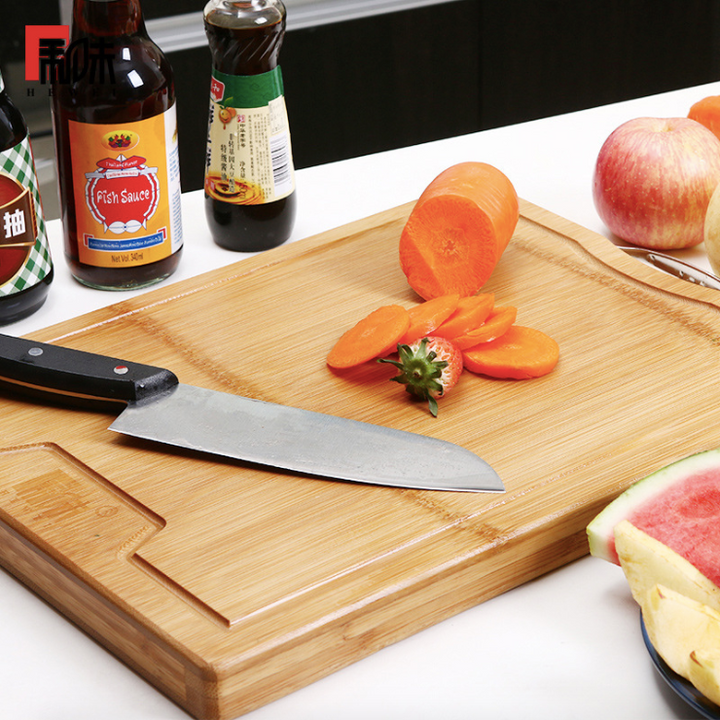 Carbonized Bamboo Cutting Board Household Kitchen Board