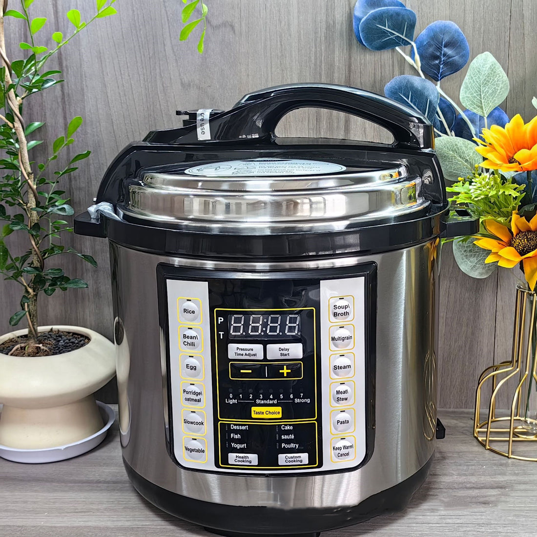 6L Multi Function Electric Pressure Cooker Large Capacity Rice Cooker