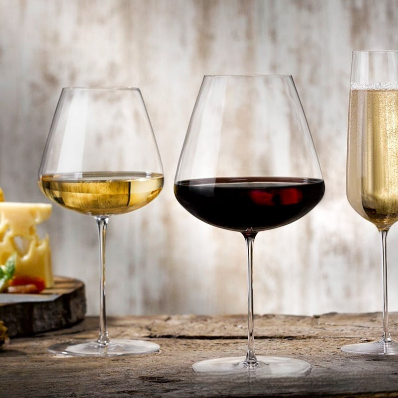 Ultra Thin Crystal European Style Large Goblet Glass