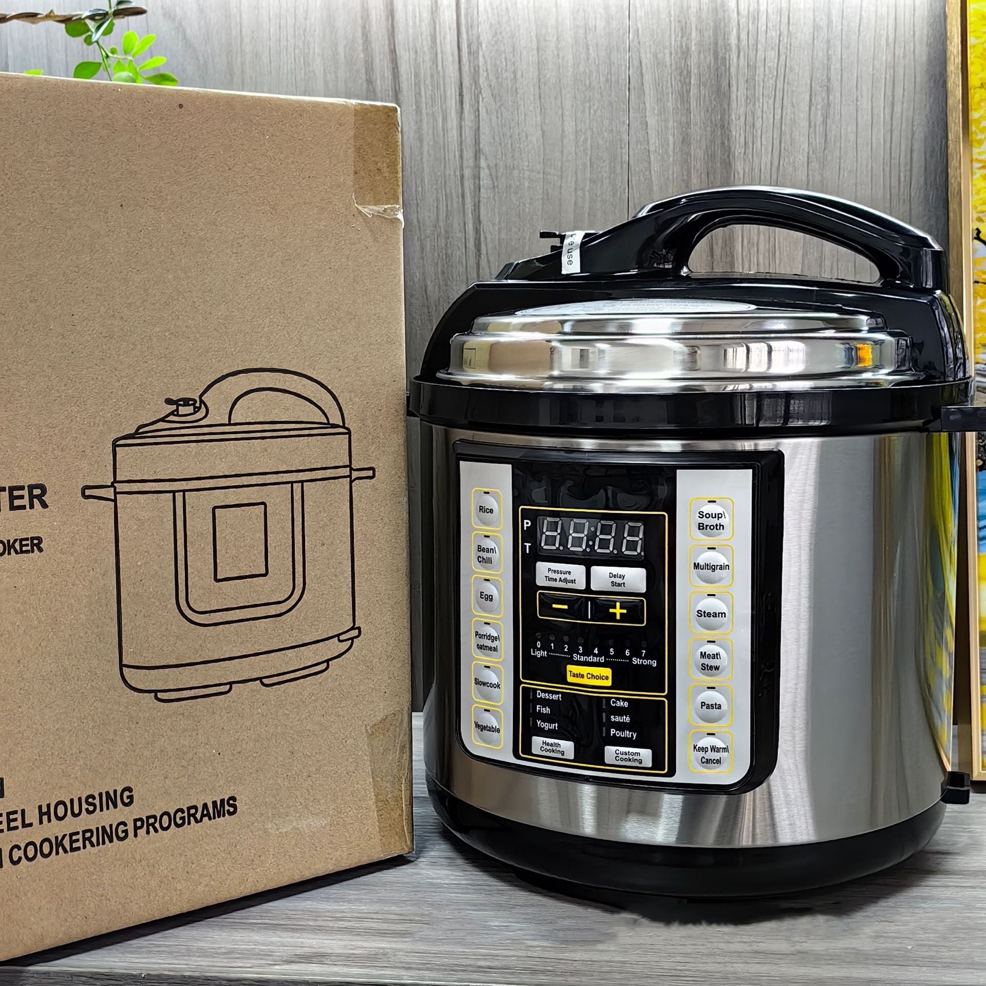 6L Multi Function Electric Pressure Cooker Large Capacity Rice Cooker