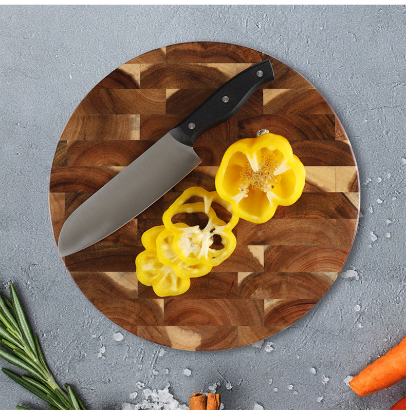 Solid Wood Splicing Cutting Board Kitchen Use
