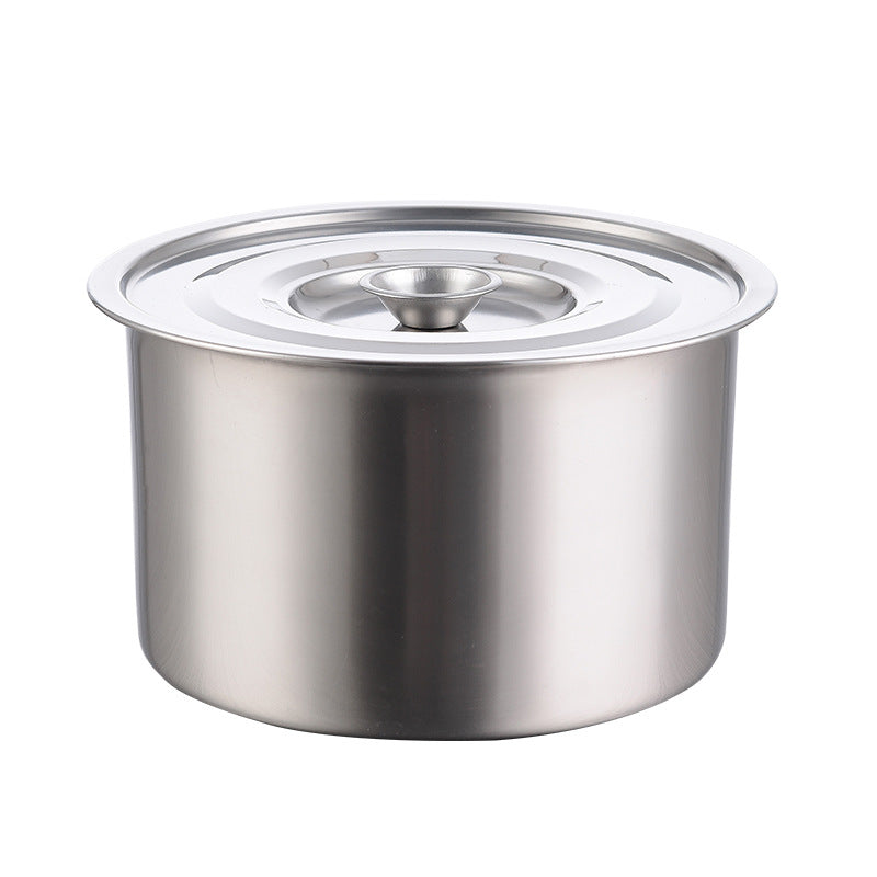 Stainless Steel Non Magnetic Stock Pot Seasoning Box Kitchen Set