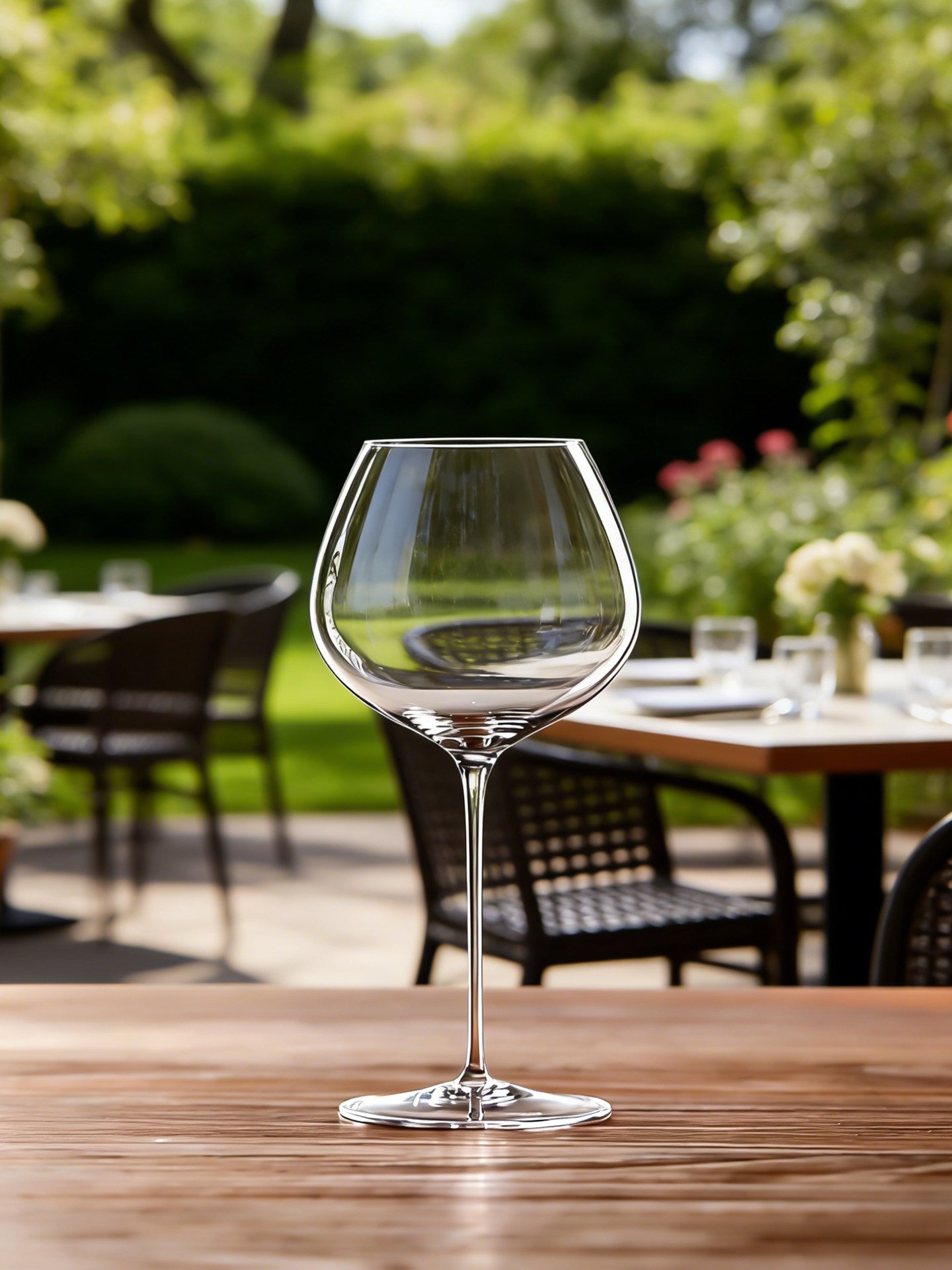 Crystal Stemmed Glass Goblet Set