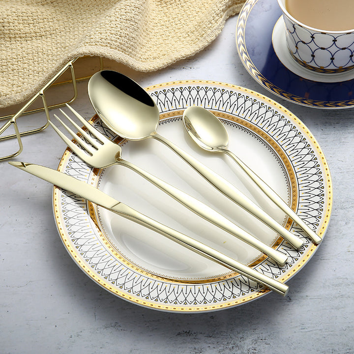 304 Stainless Steel Western Cutlery Set Dining Utensils