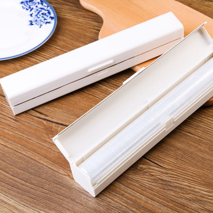 Creative Kitchen Refrigerator Magnet Cling Film Cutter