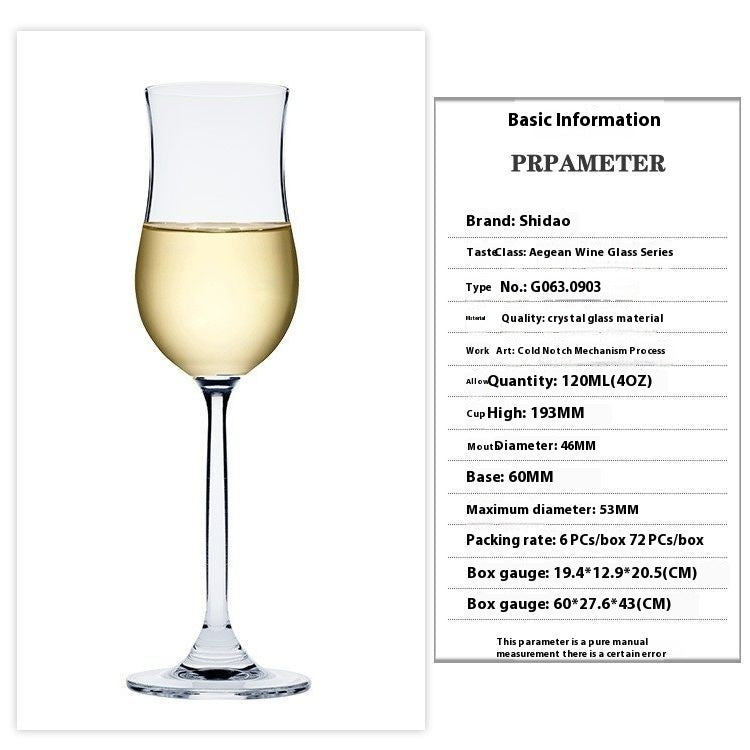 Tulip Style Crystal Dessert Glass Goblet