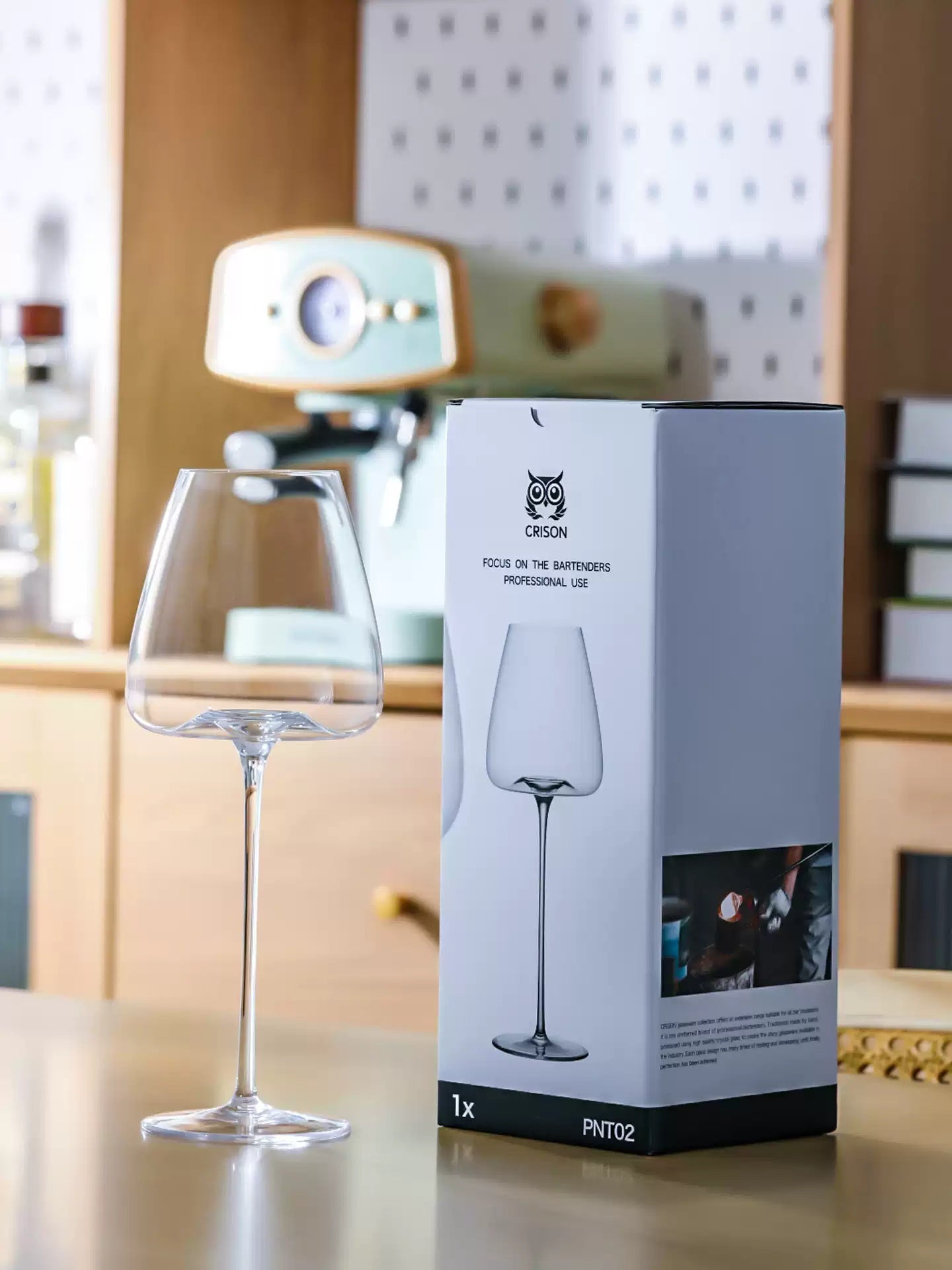 Ultra Thin Crystal Stem Glass Goblet PNT02