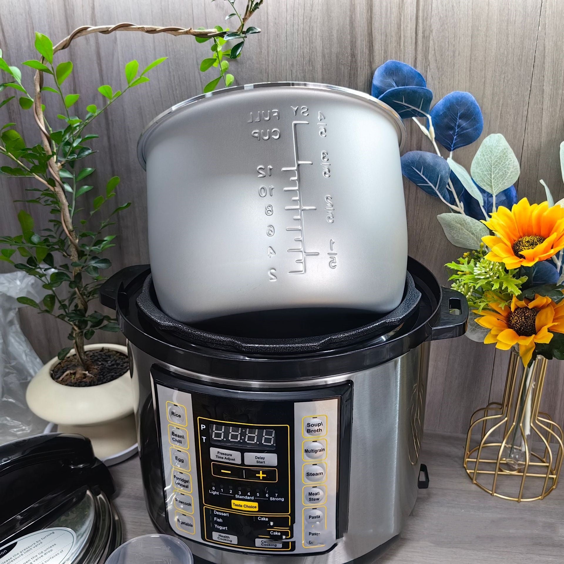6L Multi Function Electric Pressure Cooker Large Capacity Rice Cooker