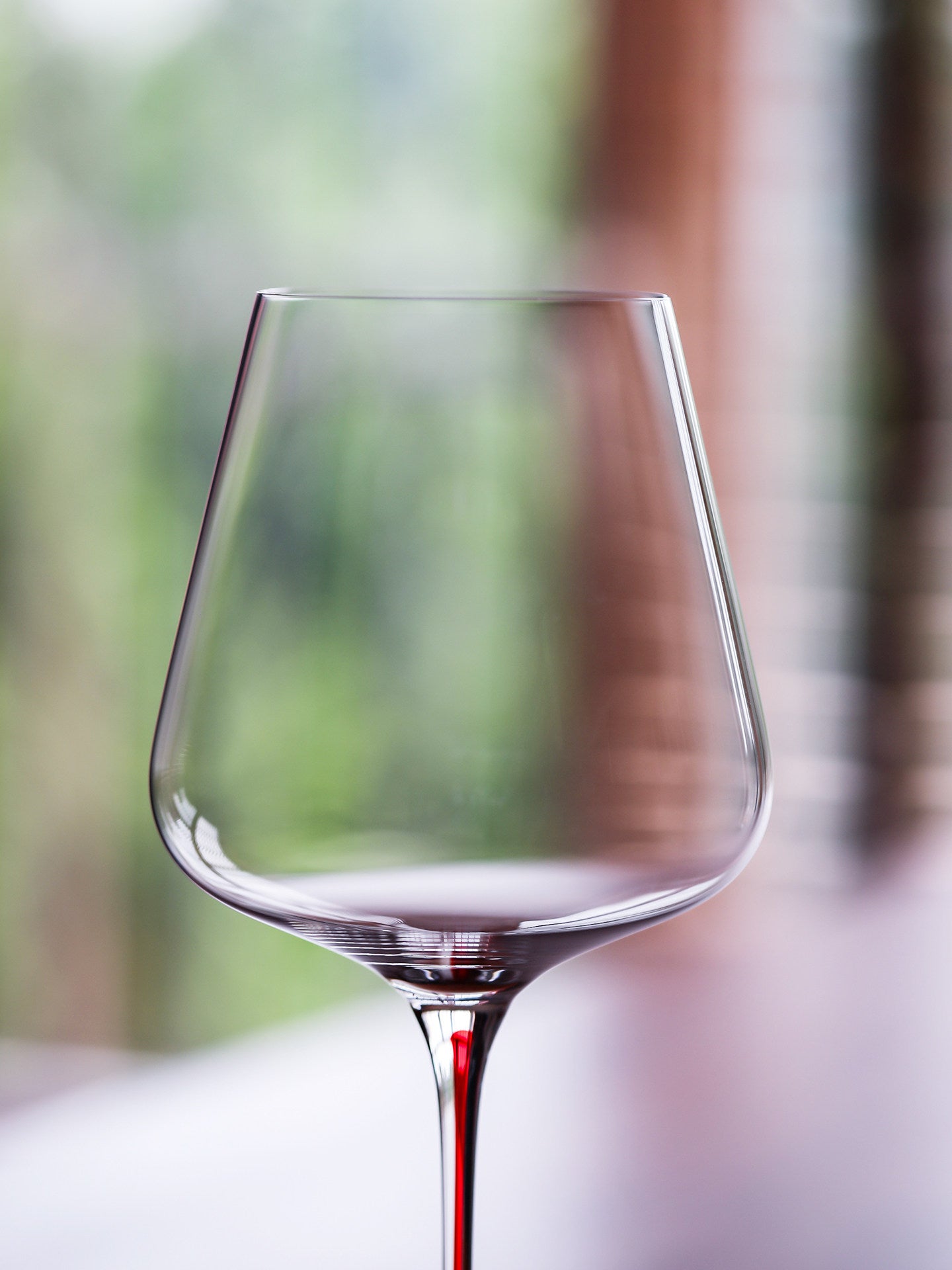 Crystal Large Bellied Stemmed Glass Goblet