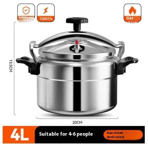 Large Capacity Explosion Proof Pressure Cooker For Gas Stove Use