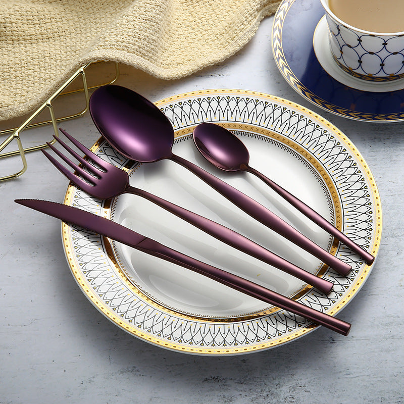 304 Stainless Steel Western Cutlery Set Dining Utensils