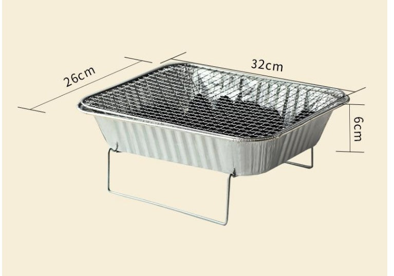 Portable Charcoal BBQ Grill Outdoor Cooking Stove