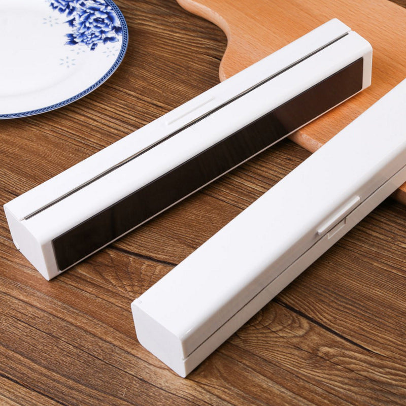 Creative Kitchen Refrigerator Magnet Cling Film Cutter