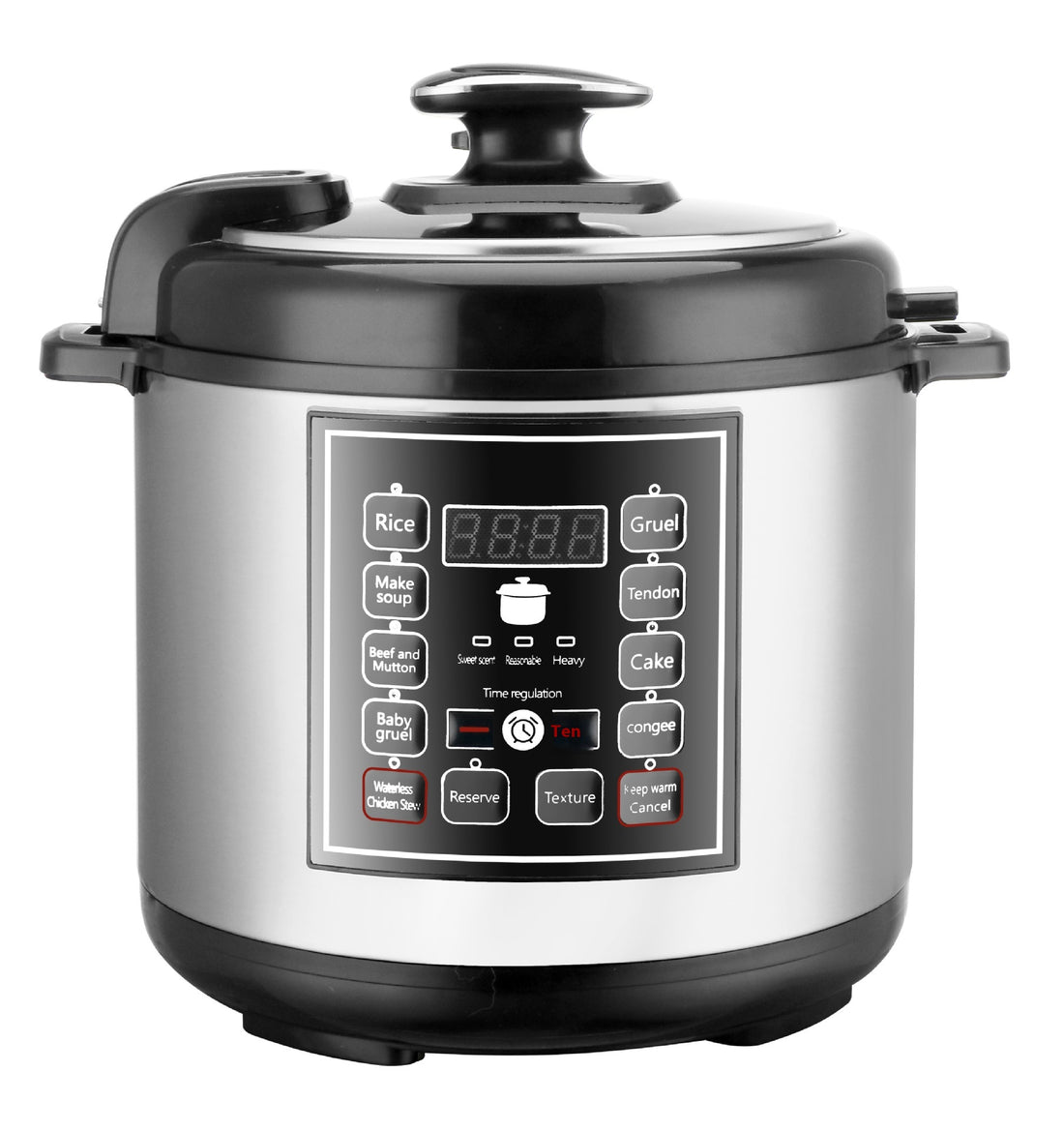 5L Multi Function Smart Pressure Rice Cooker With Timer Household