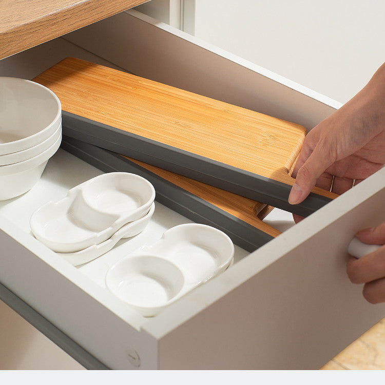 Foldable Bamboo Cutting Board Creative Kitchen Use