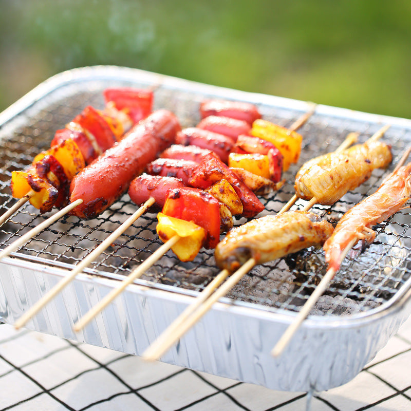 Portable Charcoal BBQ Grill Outdoor Cooking Stove