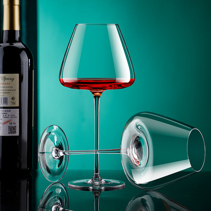Crystal Red Wine Goblet Glass Elegant Wine Glass