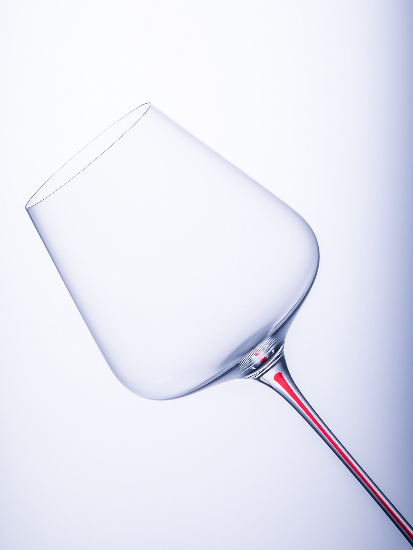 Crystal Large Bellied Stemmed Glass Goblet