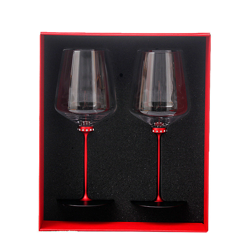 Creative Dancing Crystal Stemmed Glass Goblet