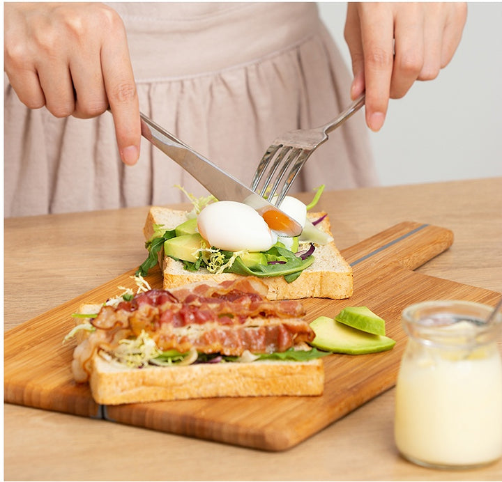 Foldable Bamboo Cutting Board Creative Kitchen Use