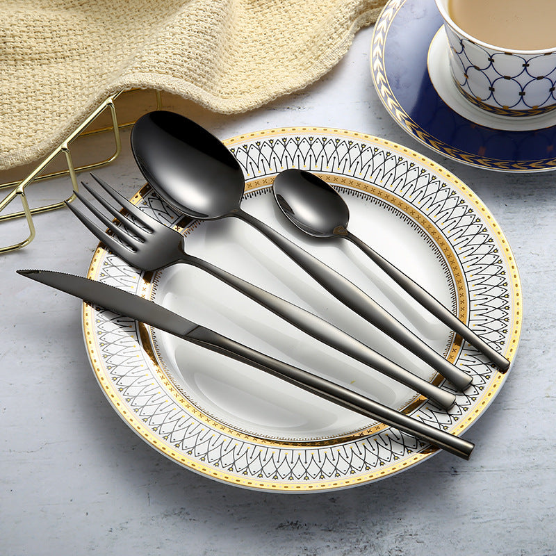 304 Stainless Steel Western Cutlery Set Dining Utensils