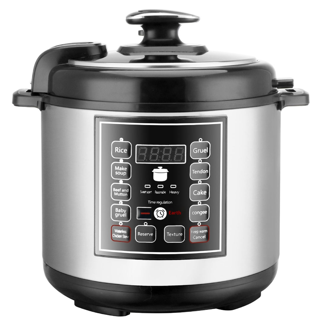 5L Multi Function Smart Pressure Rice Cooker With Timer Household