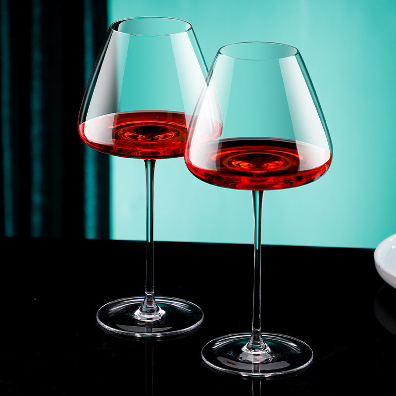 Crystal Red Wine Goblet Glass Elegant Wine Glass