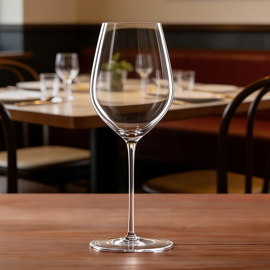 Crystal Stemmed Glass Goblet Set