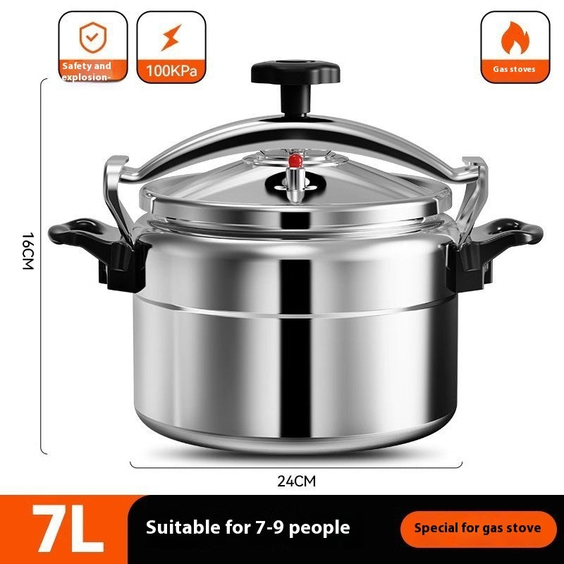 Large Capacity Explosion Proof Pressure Cooker For Gas Stove Use