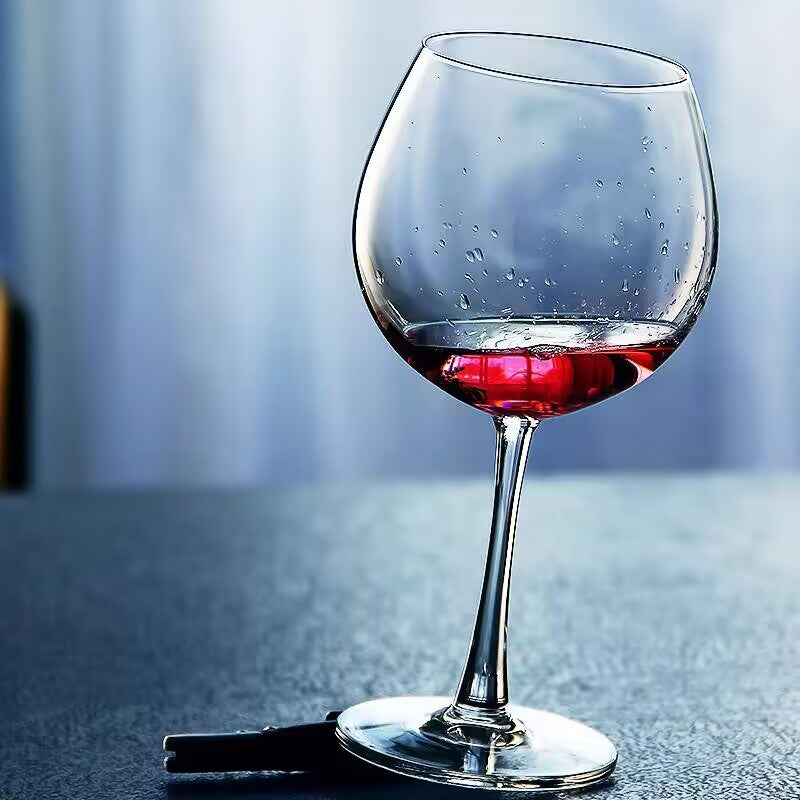 Crystal Stemmed Glass Goblet