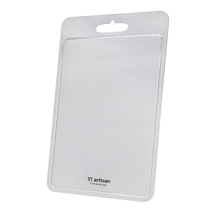 Pure Titanium Thickened Cutting Board With Groove Household Board