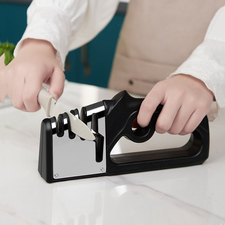 4 In 1 Kitchen Knife Sharpener Fixed Angle Tool
