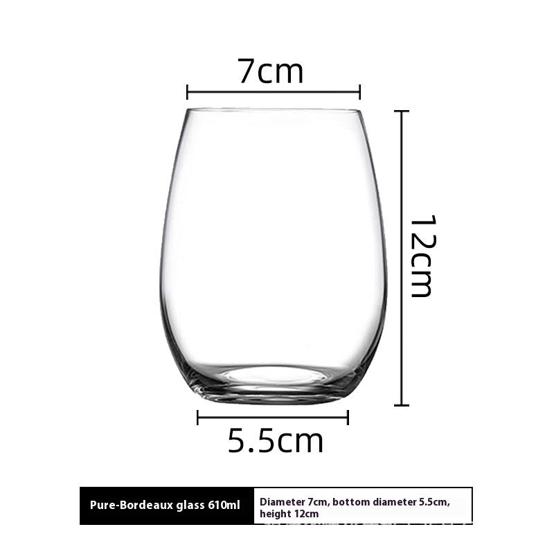 Lead Free Crystal Tumbler Glass Set